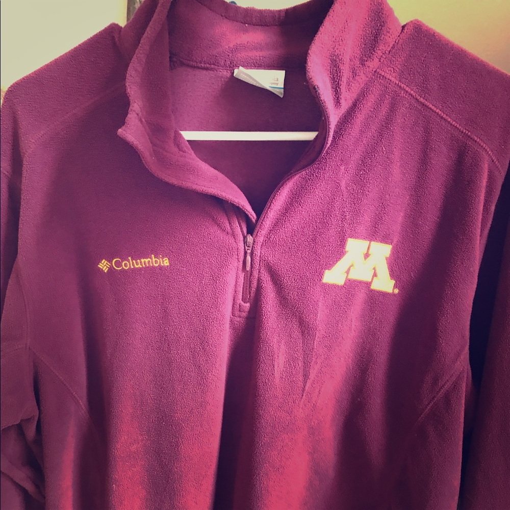 Columbia Minnesota Gophers Pullover Women’s Medium